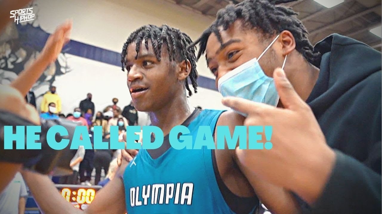 EPIC GAME Between JIZZLE JAMES & SEAN STEWART Ends On BUZZER BEATER | Olympia vs. Windermere
