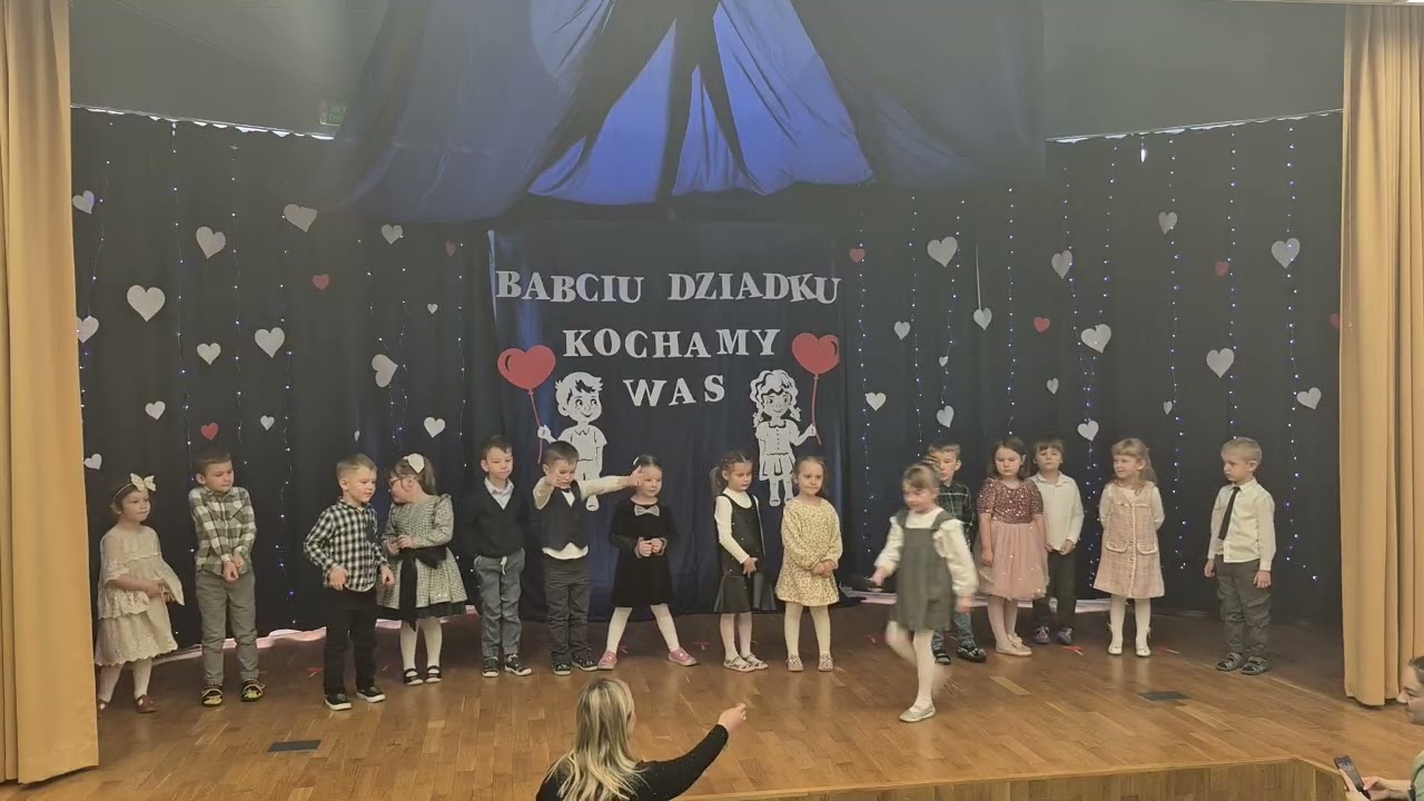 Dzień Babci i Dziadka 2026 grupa Biedronki Publiczne Przedszkole w Poniecu