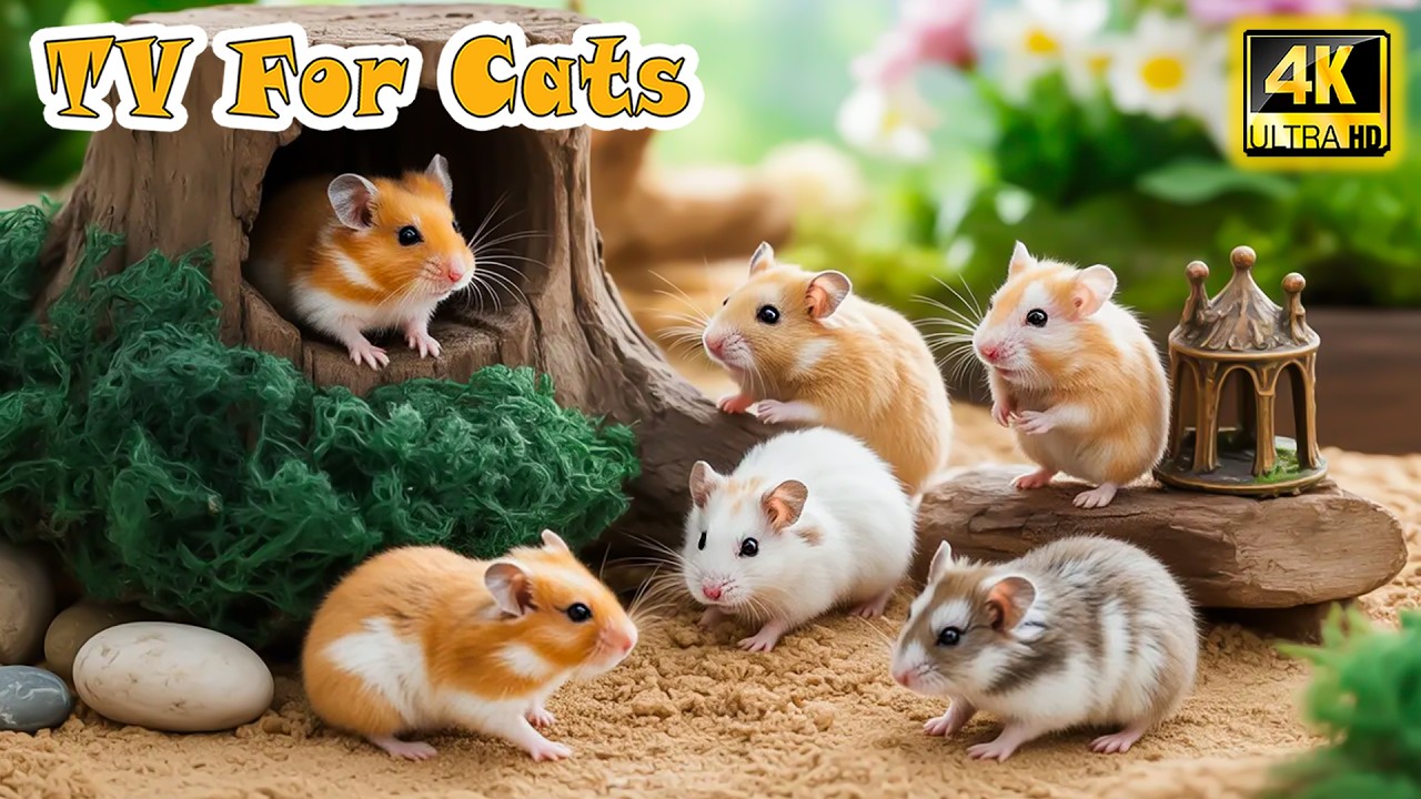 🔴Calming CAT TV: All-Day Entertainment Videos for Bored Cats Home Alone😺Fun Mouse Videos for Kittens