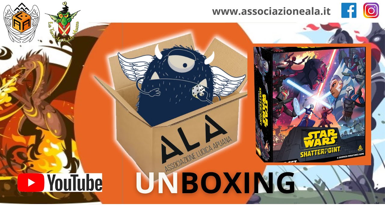 Star Wars: Shatterpoint Unboxing [Associazione Ludica Apuana]