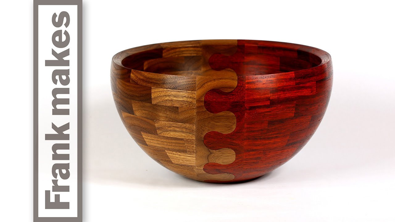 Wood Turned Wedding Bowl