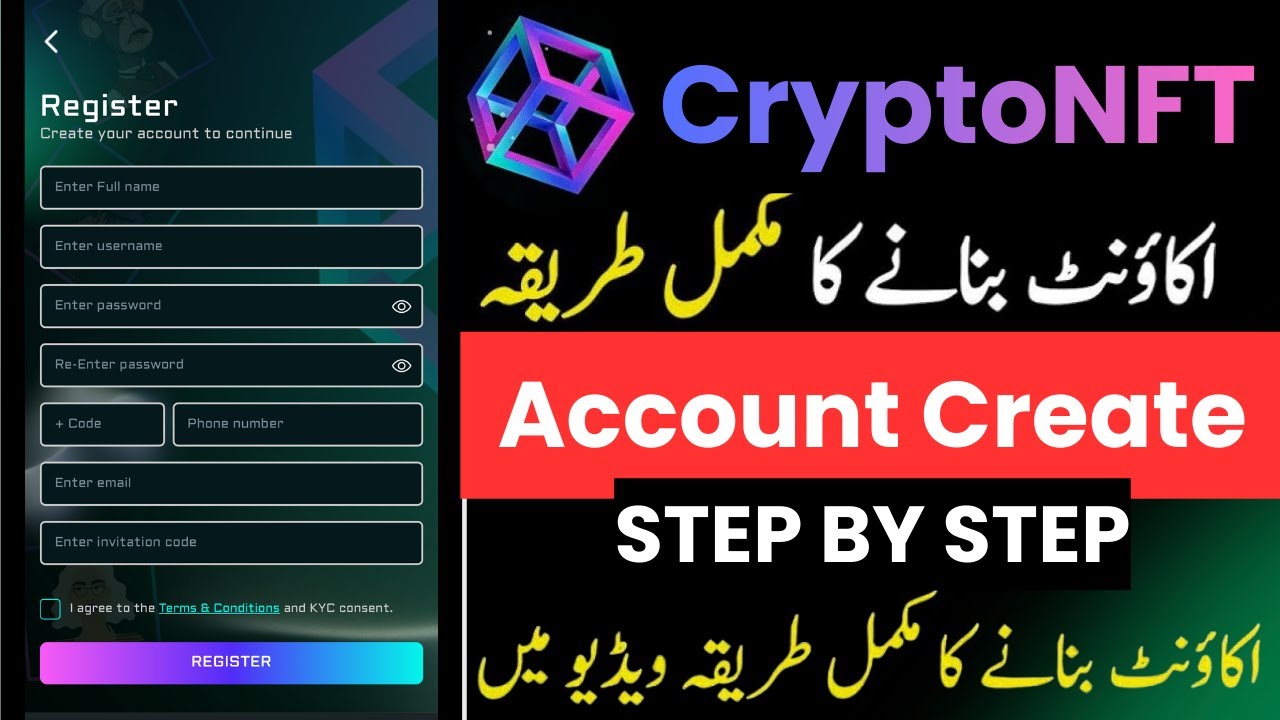 How to create Crypto NFT account complete guide | how to deposit in Crypto NFT
