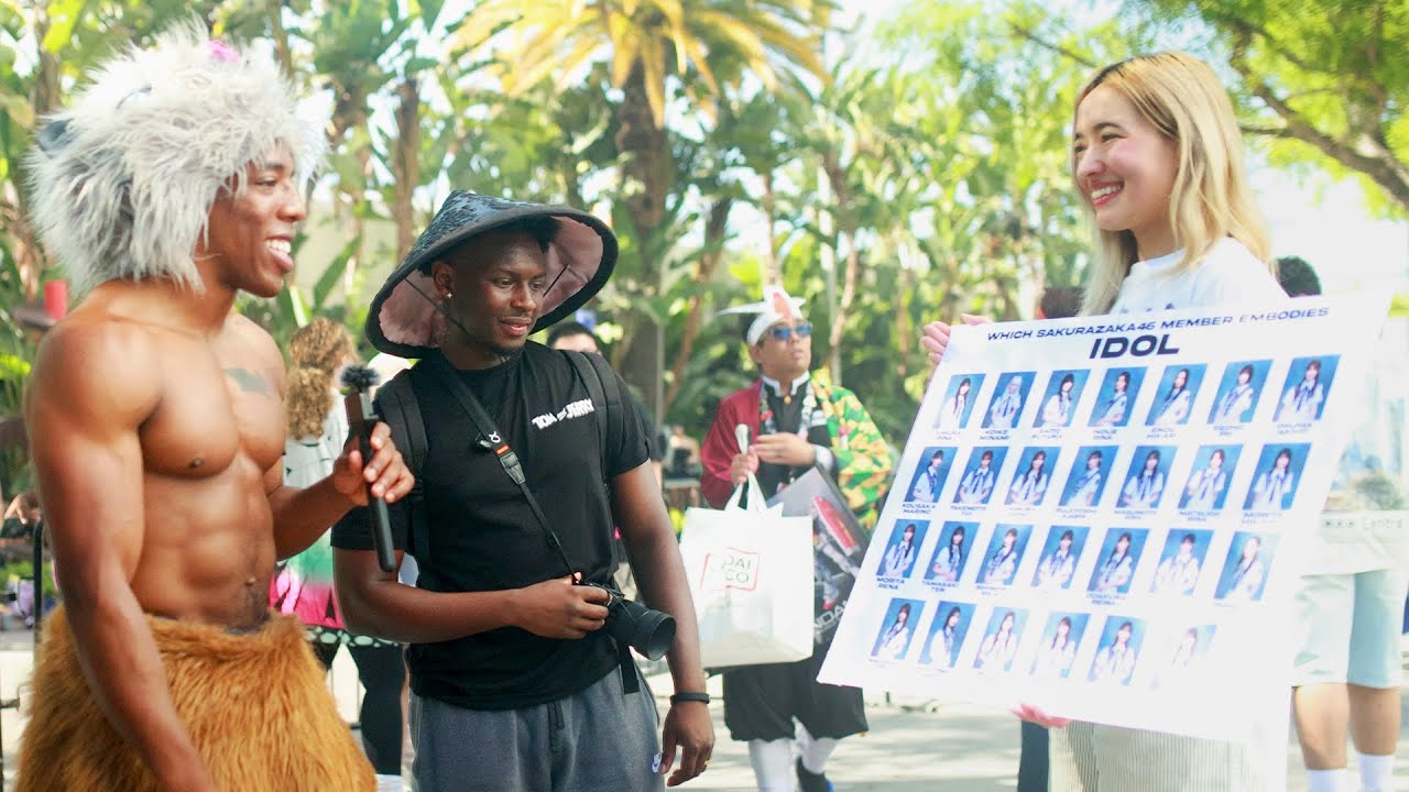What Do Americans Think Of Sakurazaka46? @ Anime Expo | WHO IS THE IDOL