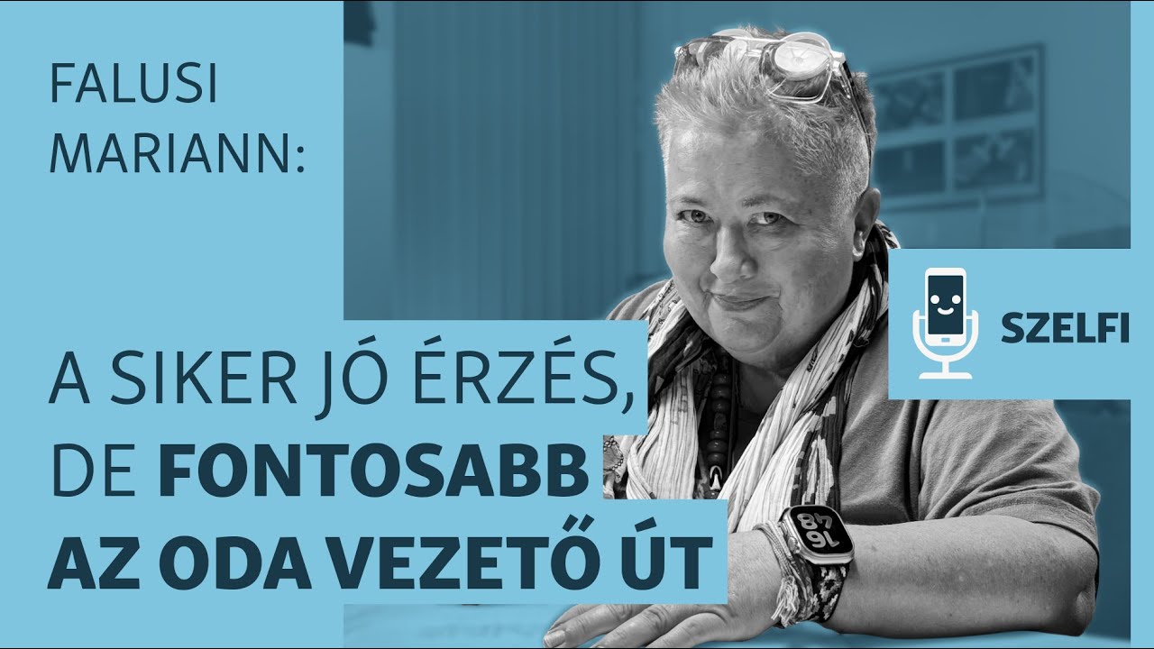 Sebésznek készült, de végül énekes lett: a Szelfiben Falusi Mariann