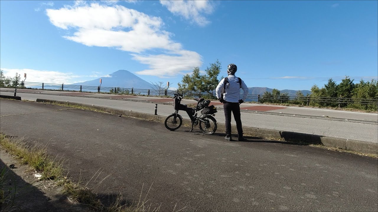【ミニベロe-bike PSA1】金太郎富士見ラインは富士の絶景スポットだった