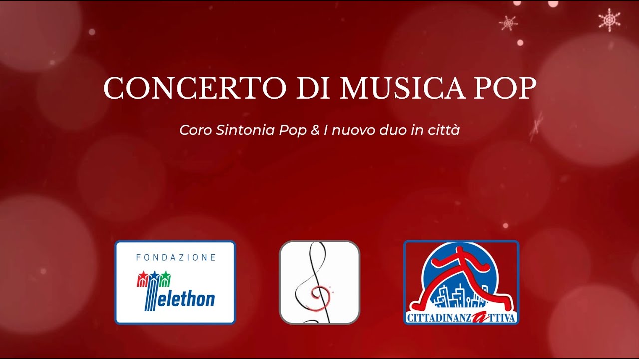 CONCERTO DI MUSICA POP | Coro Sintonia Pop & I nuovo duo in città | #sardegnaslowtravel