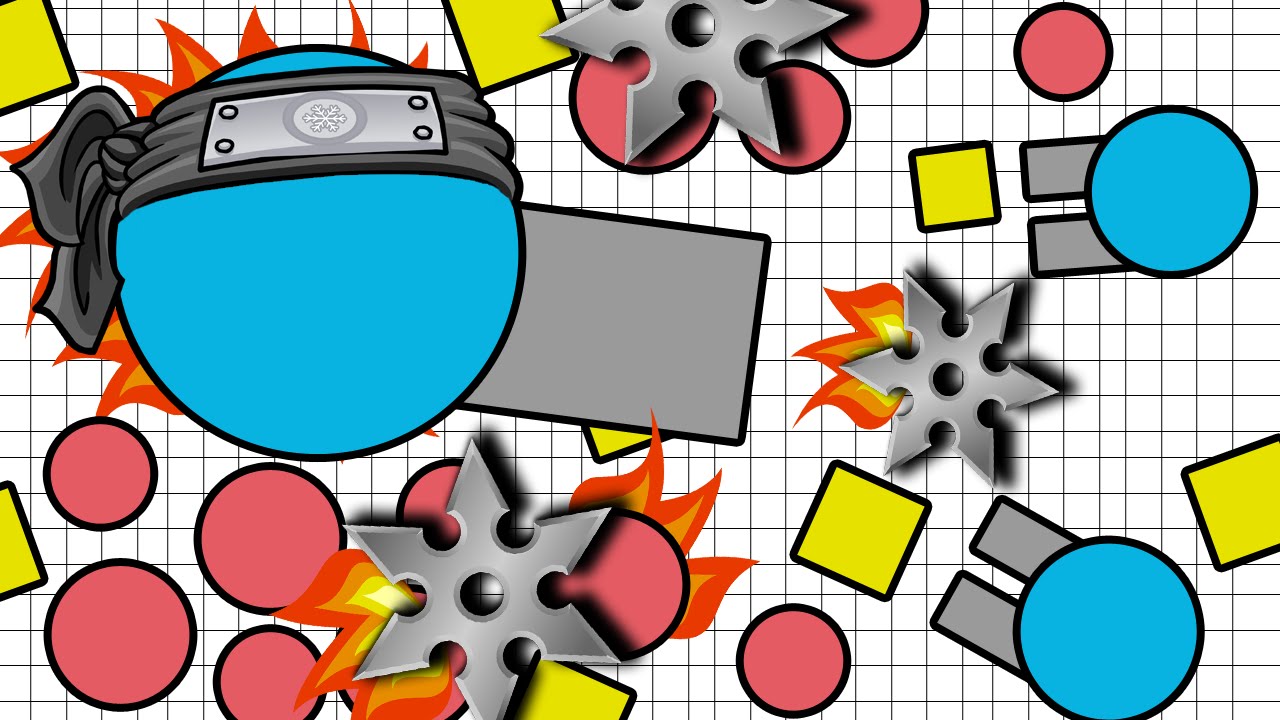 EPIC NINJA TANK! - DIEP.IO TEAMS