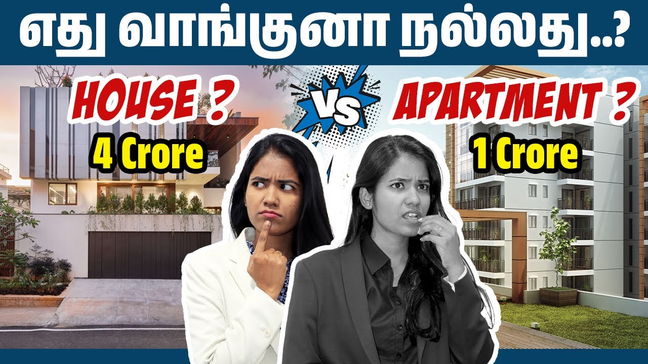House vs Apartment Which One is Best to Buy? | House Buying Tips in Tamil | Yuvarani