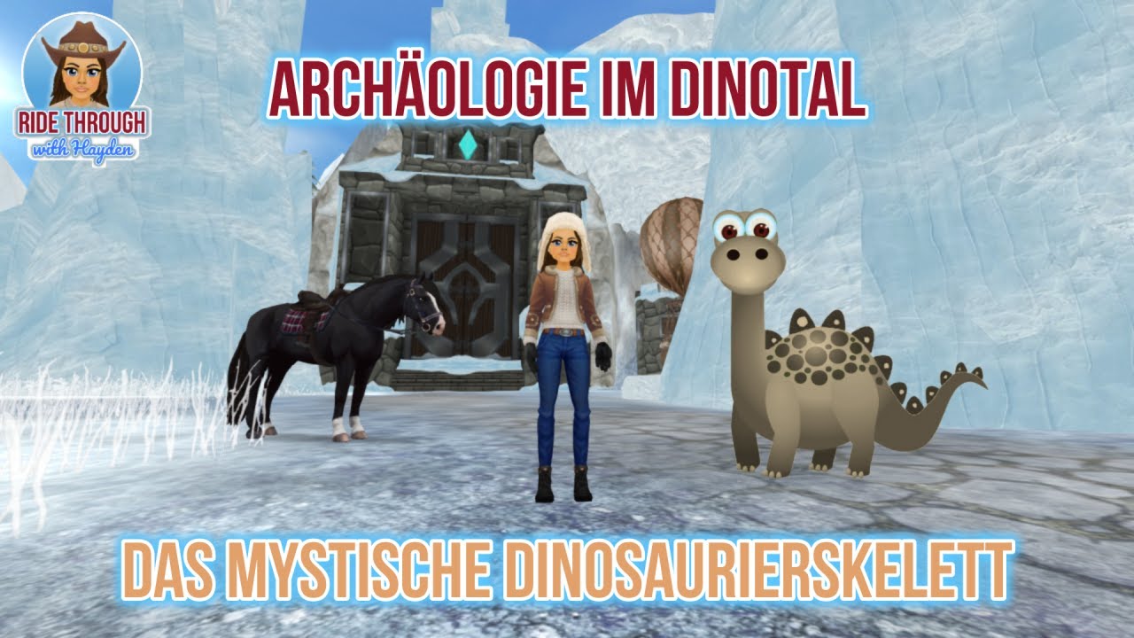 Archäologie im Dinotal: Das mystische Dinoskelett ▷ 🐴 Star Stable [SSO]