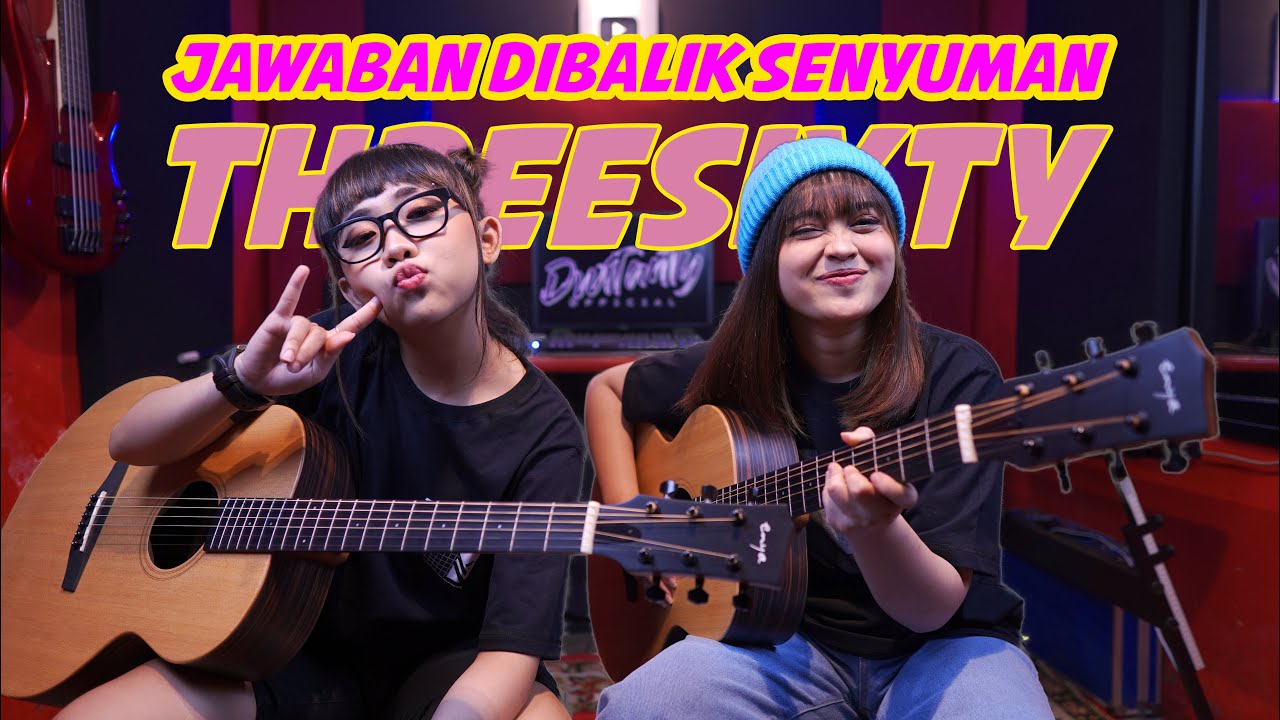 JAWABAN DI BALIK SENYUMAN - THREESIXTY (Cover by DwiTanty)