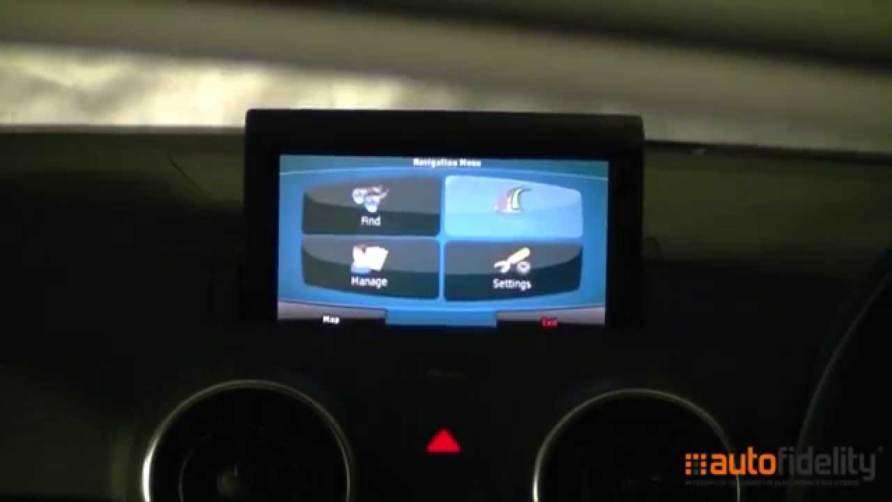 Audi A1 8X, Q3 8U Touchscreen Integrated Navigation Demonstration from Autofidelity