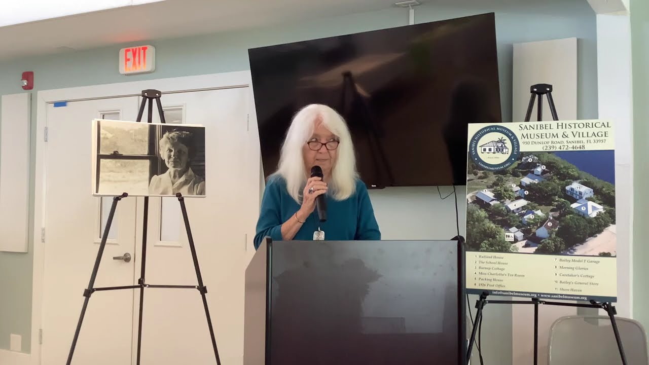 Women of Sanibel in History presentation by Deb McQuade Gleason