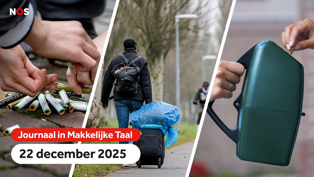 Jongeren gewond door vuurwerk, 25-duizend asielzoekers moeten weg, 3FM zamelt geld in voor goed doel