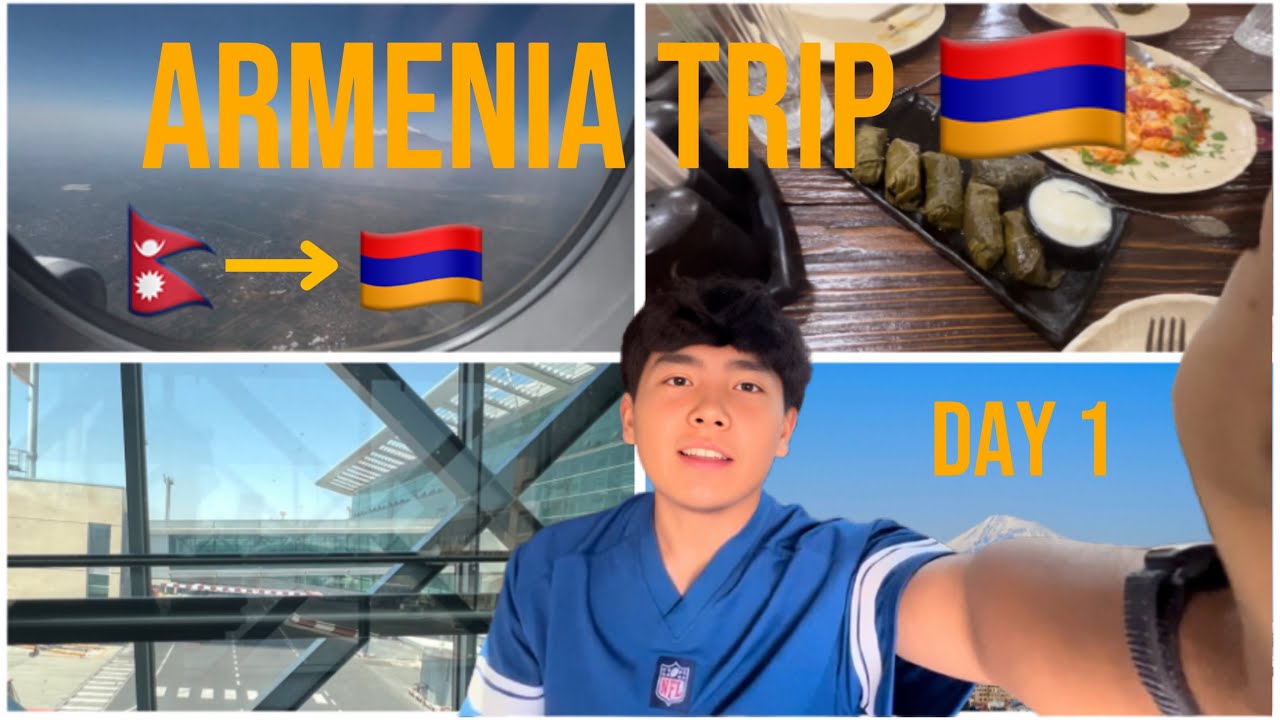 NEPALI KTO Travelling to Armenia 🇦🇲 | Abu Dhabi to Yerevan (Travel Vlog - DAY 1)