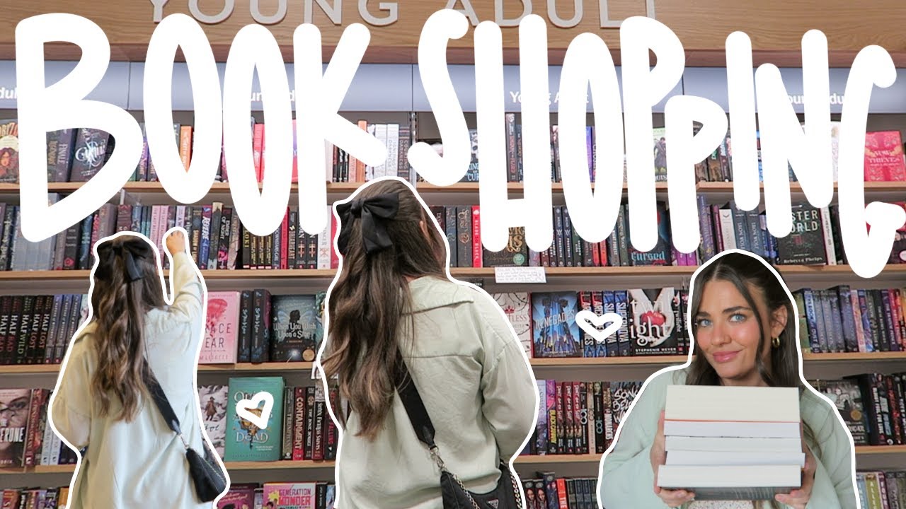 come book shopping with me at barnes & noble!! + book haul 📖✨🛍