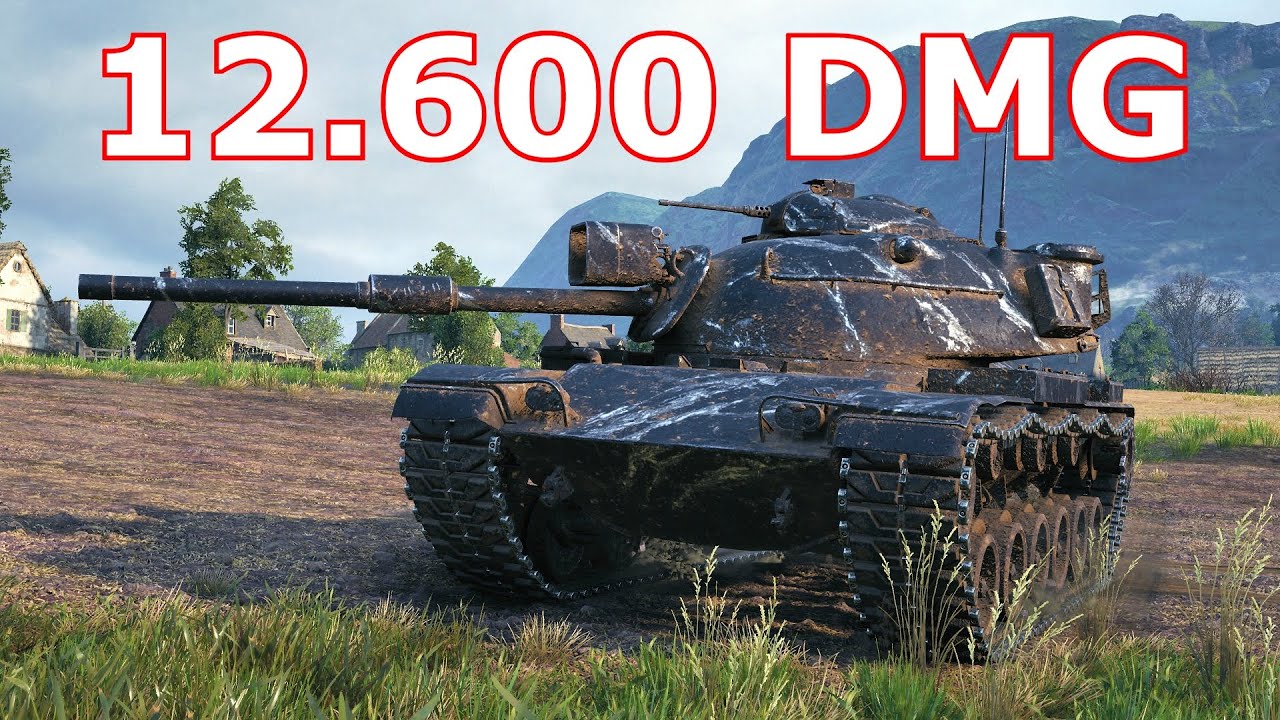 World of Tanks M60 - 4 Kills 12,6K Damage