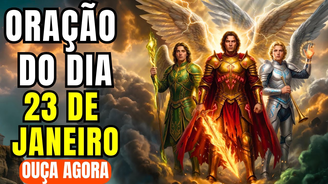 Os 3 Arcanjos Descem HOJE: Quebram Doenças, Inveja e Maldições e Liberam Vitória – Reze Comigo