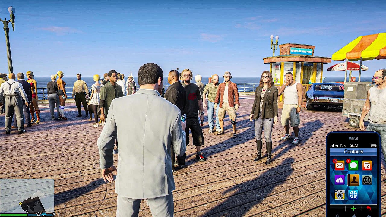 GTA 5 Ending Franklin, Michael & Trevor Team Up to Say Goodbye | Final Moments | Infinite Play