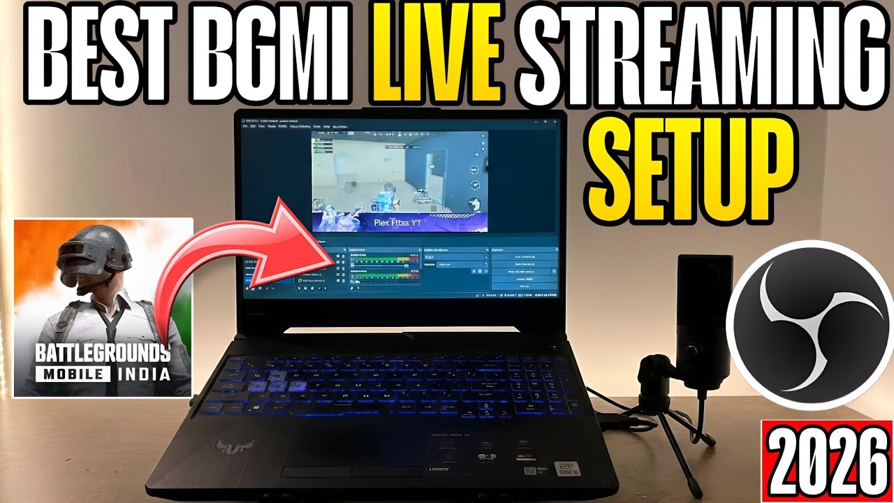 How to Live Stream BGMI on YouTube Using OBS Studio & Douwan | Full Setup Guide (2026)