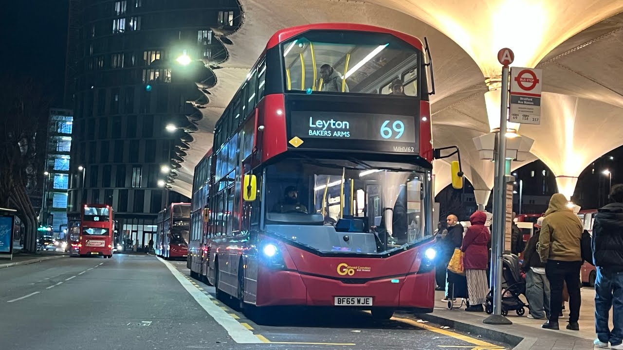 London Buses at Stratford 14/12/24