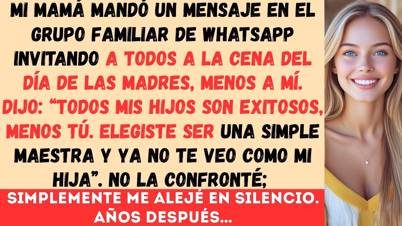 Mis padres me repudiaron por ser una “simple maestra”… hasta que el gobernador dijo mi nombre.