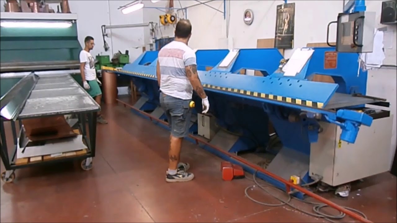 Piegatura lamiere Rimini, Riccione, Pesaro.