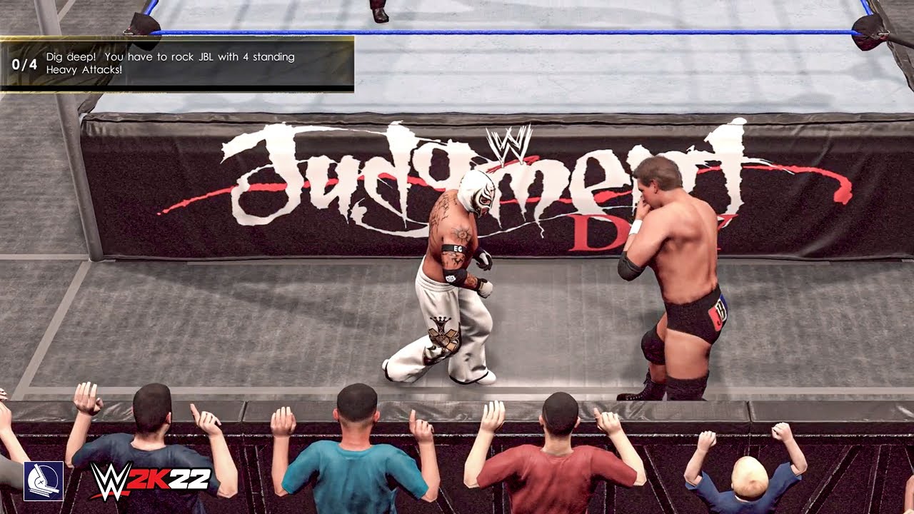 WWE 2K22 JBL vs Rey Mysterio JUDGEMENT DAY '06 (2K SHOWCASE MODE)