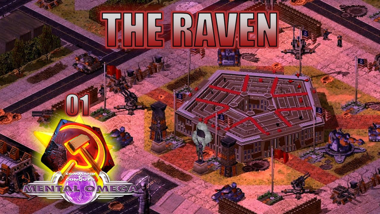 [RA2:YR Mental Omega 3.3.6] THE MENTAL OMEGA WAR 01 : Soviet Mission 13 (Mental) - The Raven