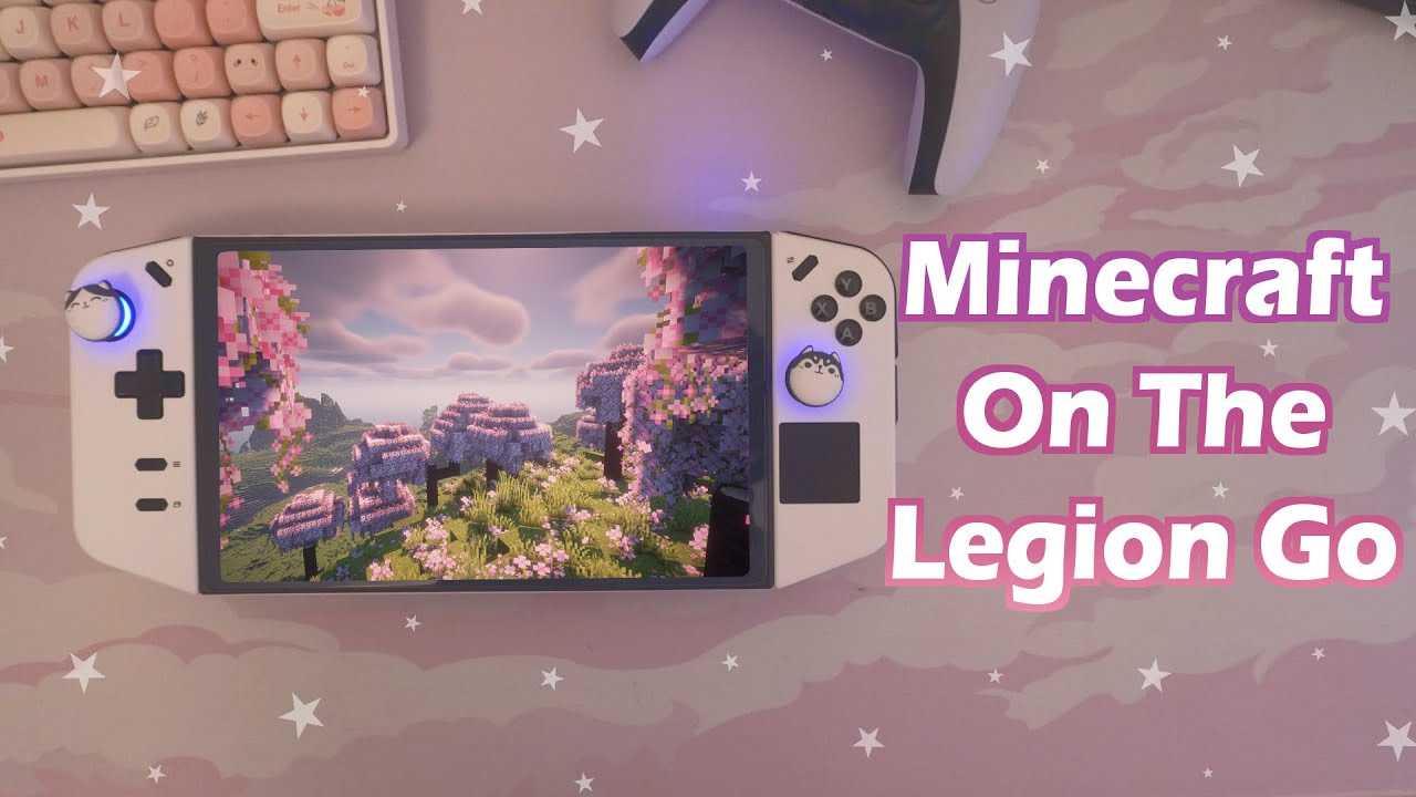 Minecraft on The Legion Go (Cosy Game Play)
