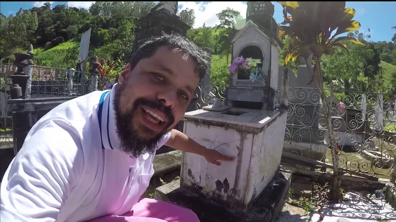As aguas milagrosas do tumulo de Maria Gilda em Santa Leopoldina.