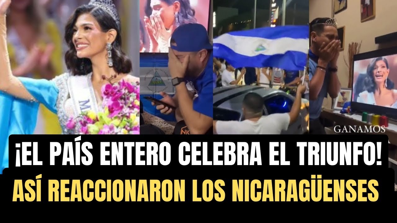 ASÍ REACCIONARON EN NICARAGUA EL TRIUNFO DE SHEYNNIS PALACIOS MISS UNIVERSO 2023