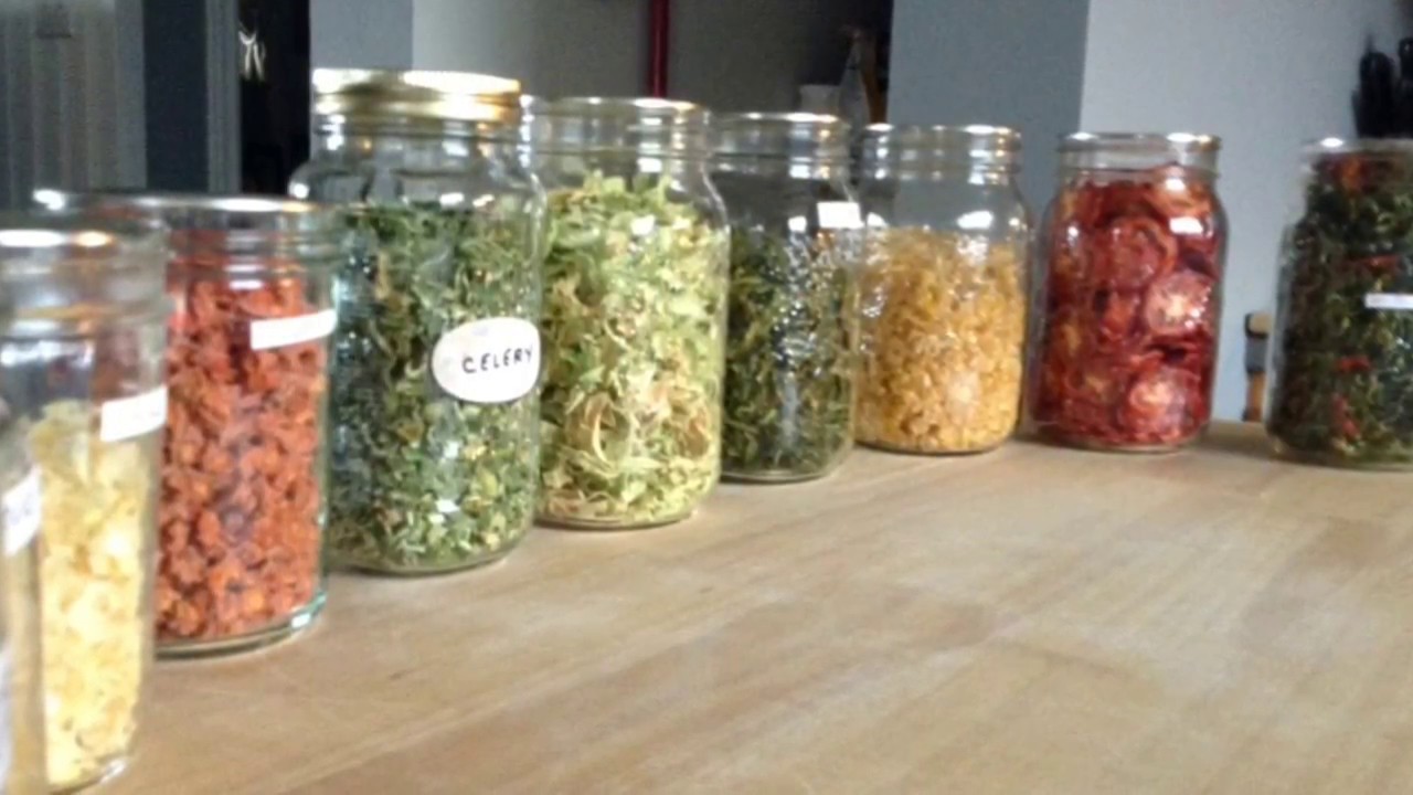 Dehydrating Vegetables For Soups