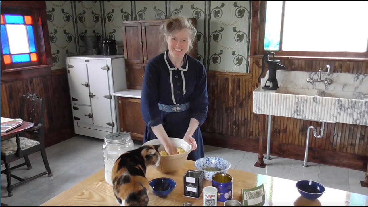 White Fruitcake: Baking an 1894 Victorian recipe from an antique cook book in my private collection