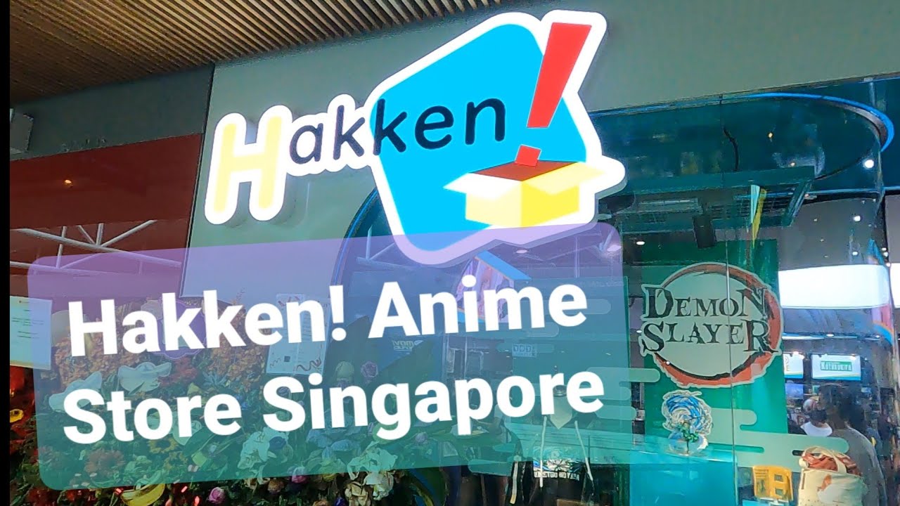 Hakken! Anime Store at Plaza Singapura