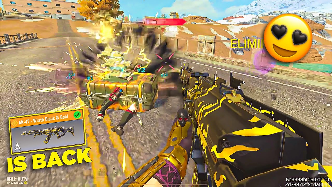 MY FIRST LEGENDARY AK47 - BLACK & GOLD IS BACK | *NEW* FEATURES AFTER UPDATE 🤡