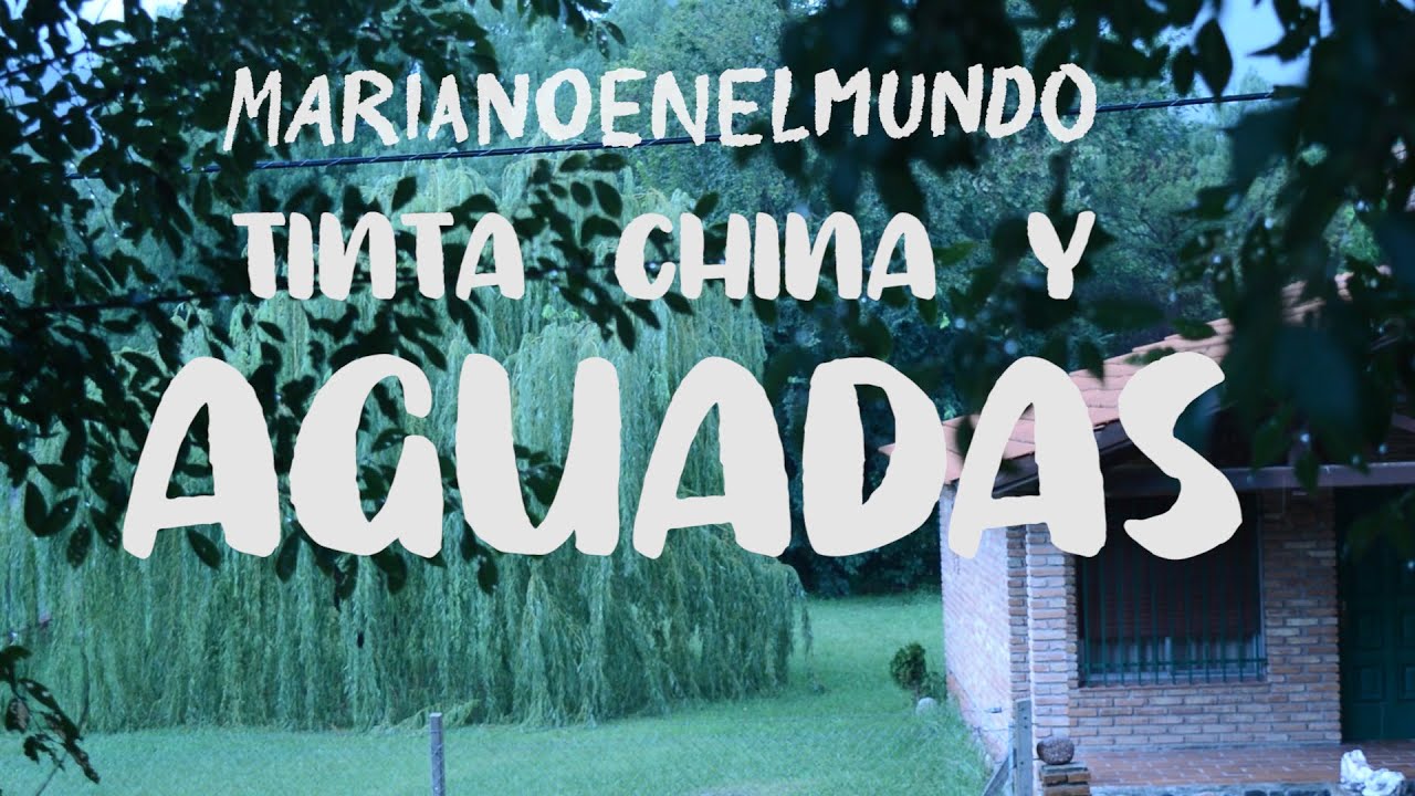 Ilustracion con tinta china y aguadas