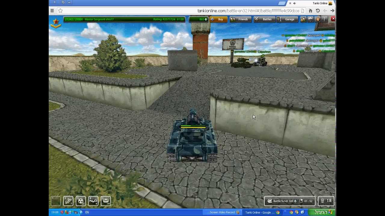 Tanki Online:Ricochet-a simple gun but a perfect thing