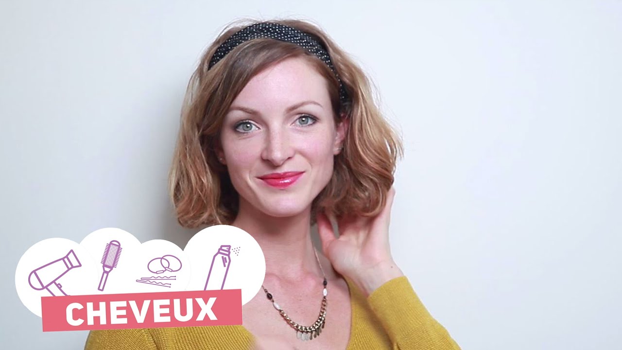 Tuto coiffure : 3 coiffures faciles sur cheveux mi longs