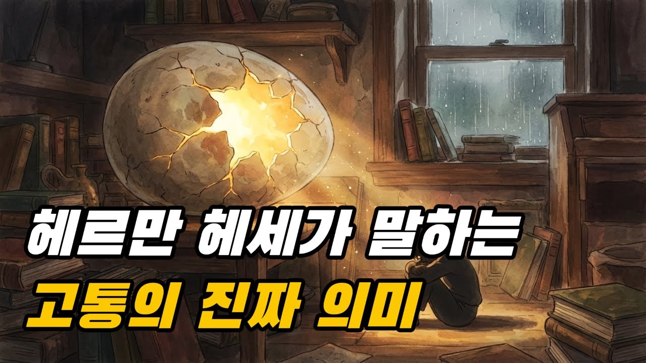 [오늘의 지혜] "당신의 세계가 무너지고 있다면, 그것은 축복입니다 (헤르만 헤세)"