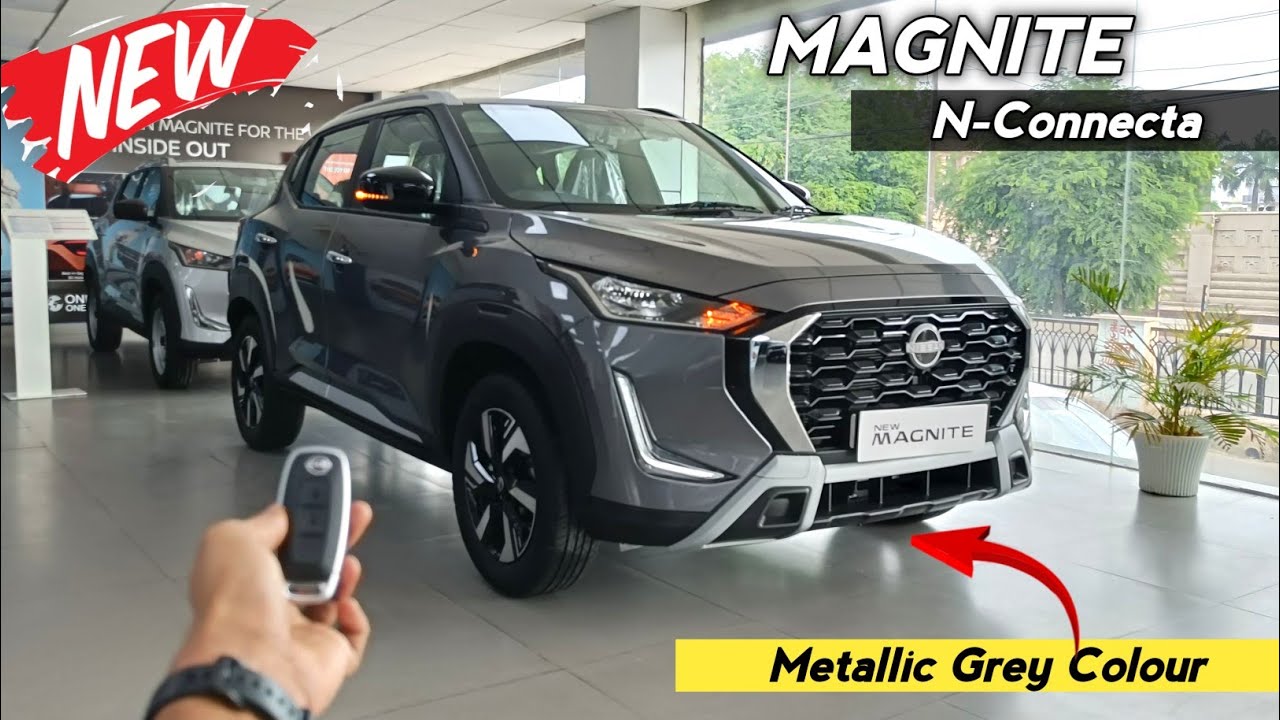 Nissan Magnite N-Connecta 2025 ❣️| Magnite New Mettalic Grey Colour || Price • Features 😍|