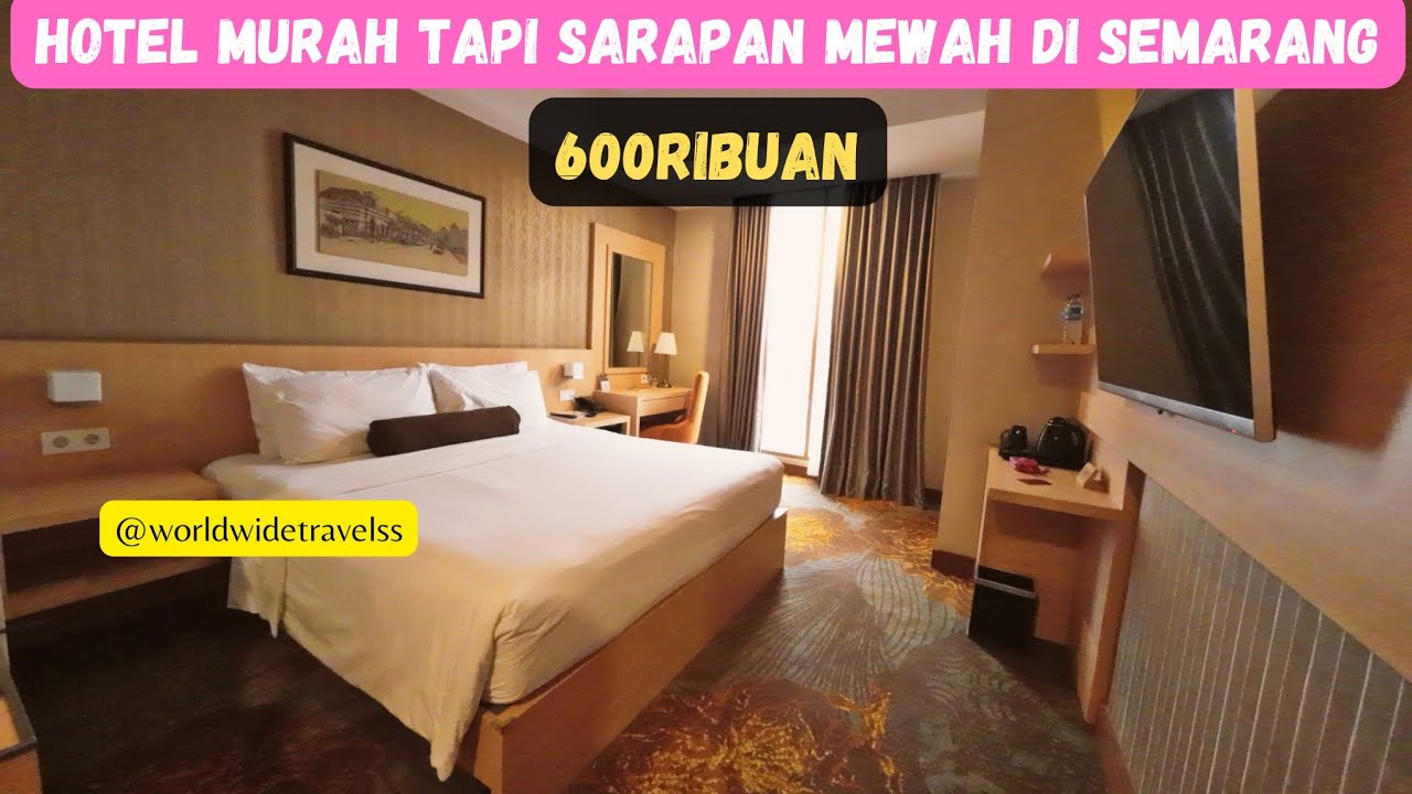 SARAPANNYA MEWAH BANGET / Review hotel Chanti managed by tentrem semarang