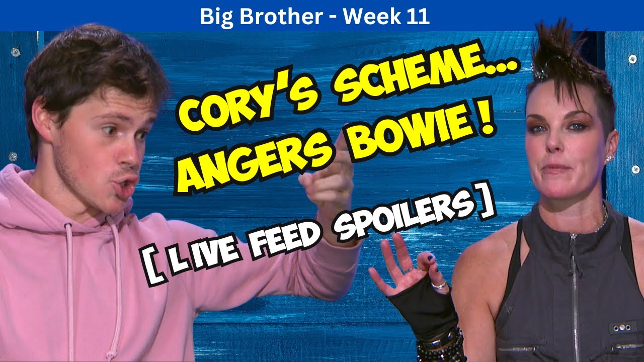 Big Brother Spoilers: Cory’s Last-Ditch Scheme Drives Bowie off Deep-End #bigbrother
