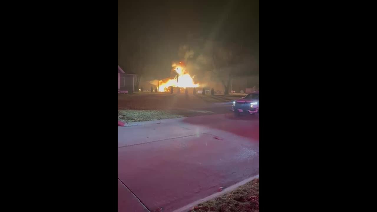 Watch: Explosion and fire at Iowa petroleum plant, residents evacuated