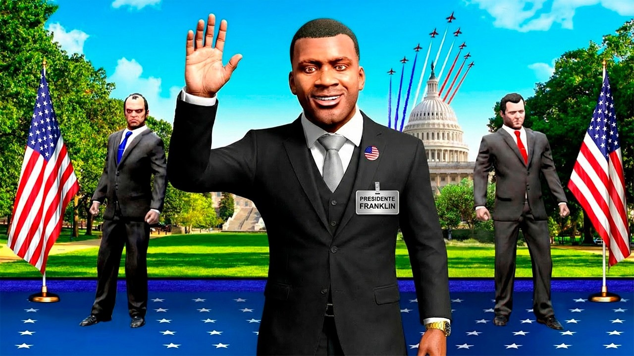 SIENDO el PRESIDENTE en GTA 5
