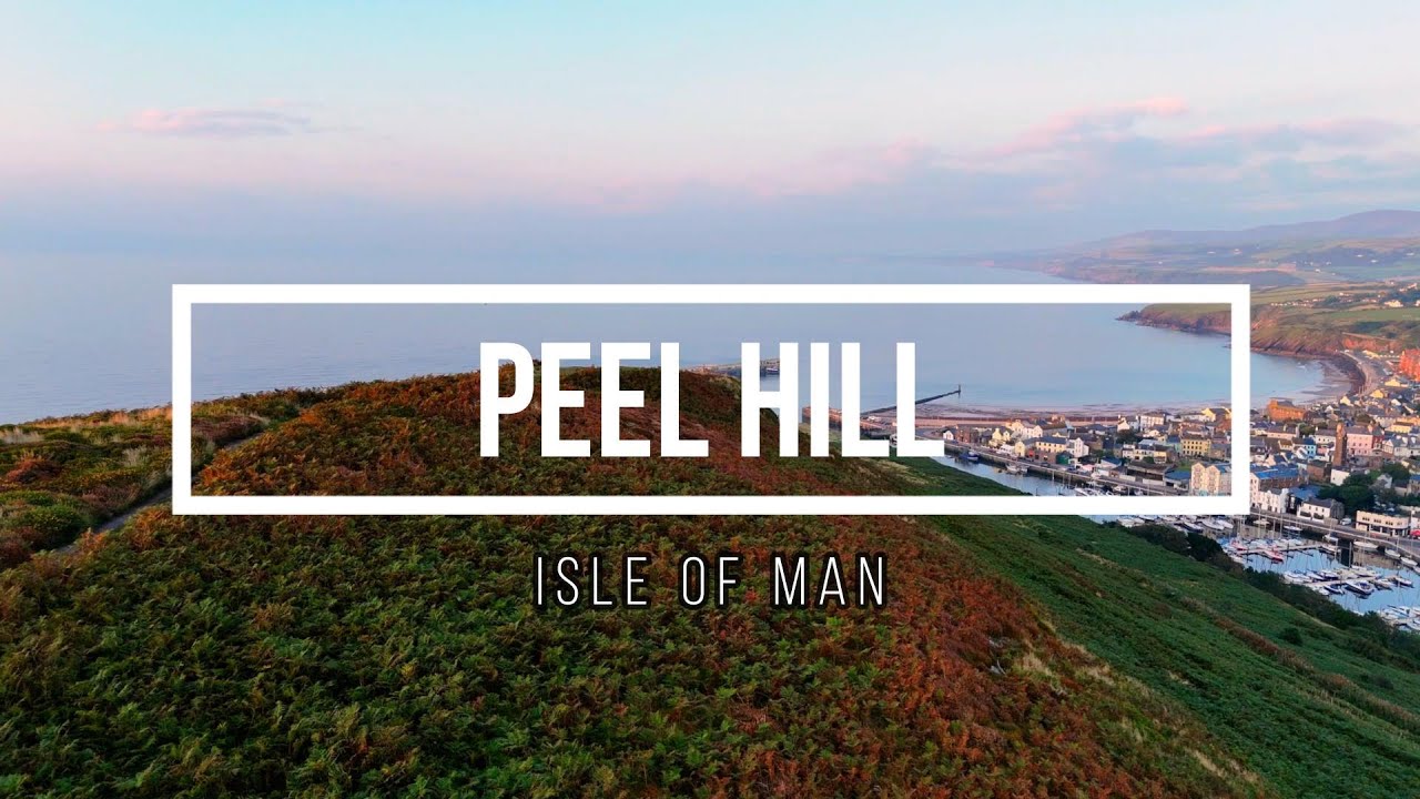 Peel Hill Isle of Man Drone footage, 4k