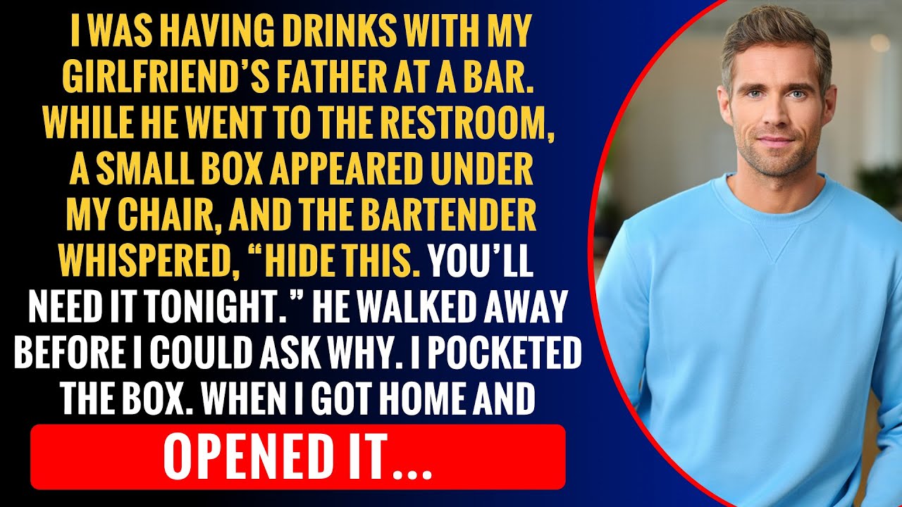I Was Having Drinks With My Girlfriend’s Father At A Bar. While He Went To The Restroom, A Small…
