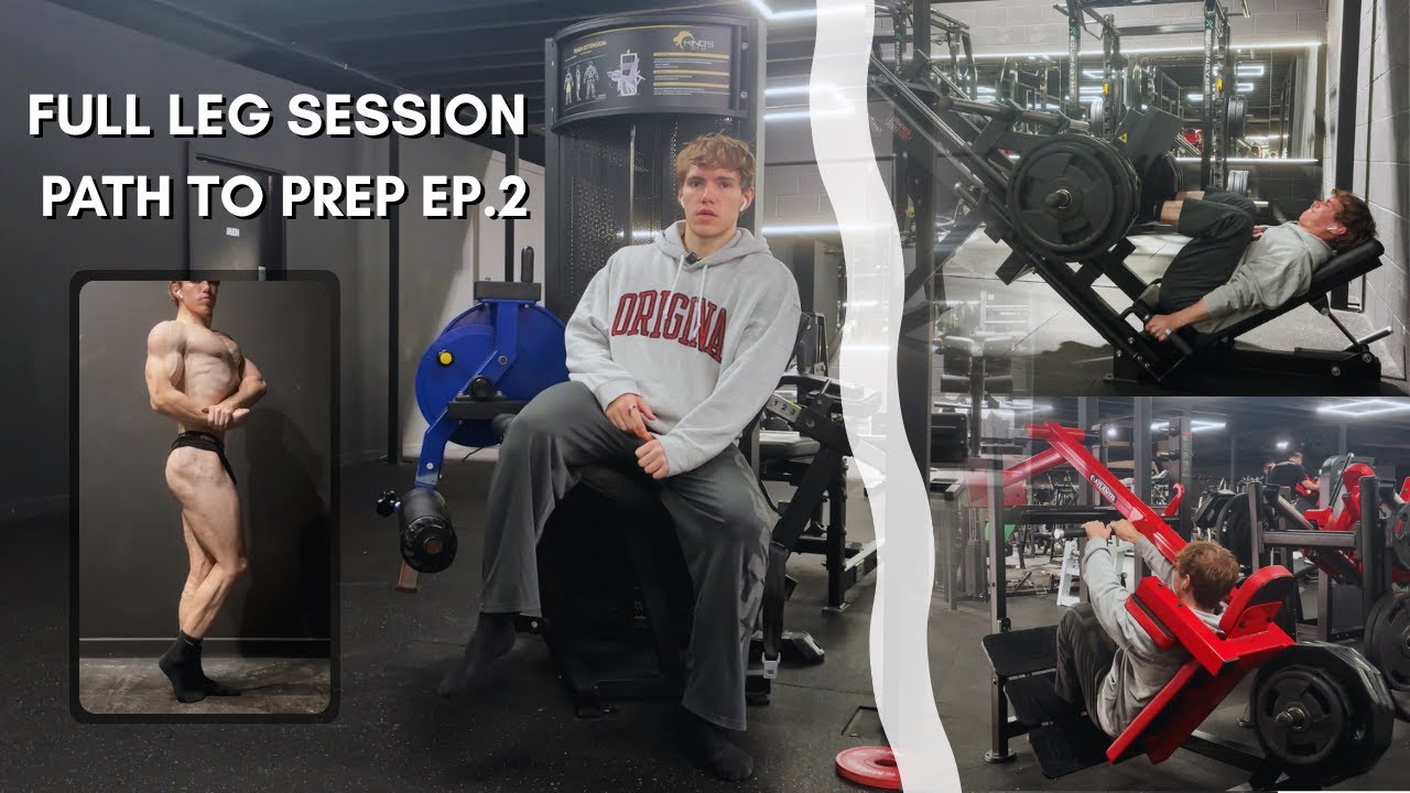 FULL LEG DAY QUAD FOCUS | PATH TO PREP EP.2