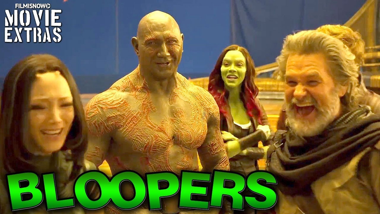Guardians of the Galaxy Vol. 2 Extended Bloopers & Gag Reel #2 [Blu-Ray/DVD 2017]