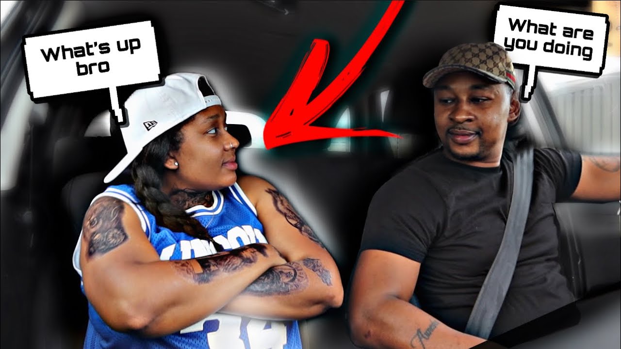 ACTING HOOD TO SEE MY HUSBAND REACTION! *HILARIOUS*
