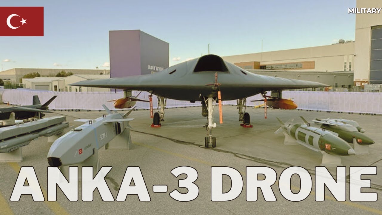 Окончательно!!! Дрон Anka-3, усовершенствованный боевой дрон-невидимка Турции